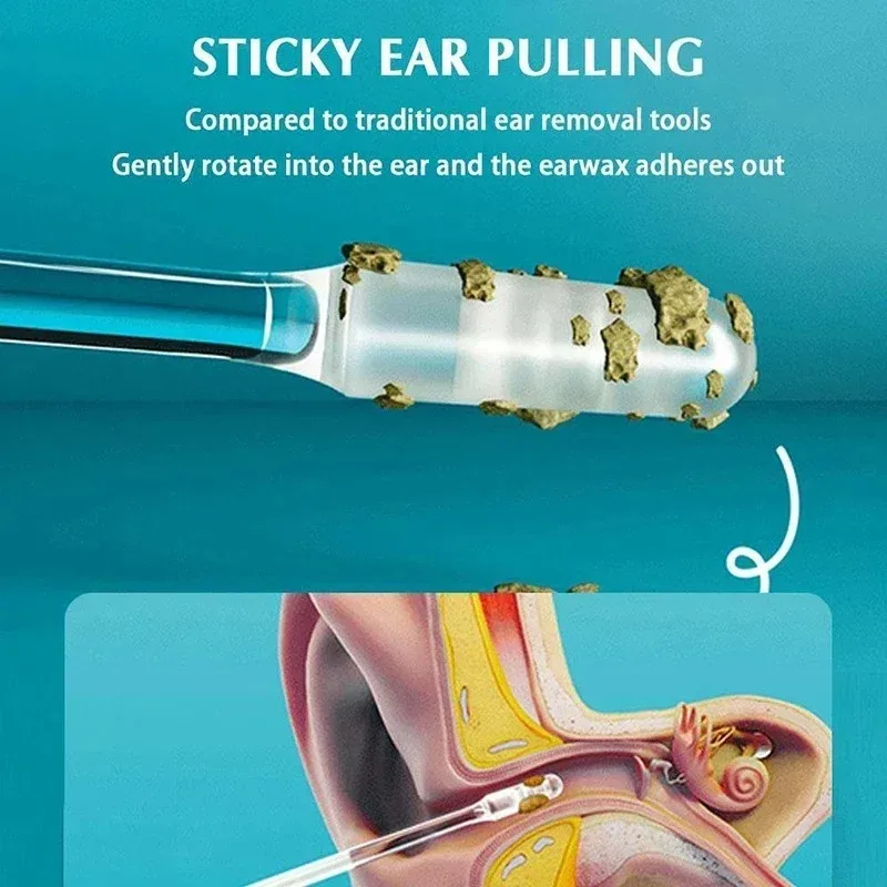 Limpiador de oídos con cuchara para extraer cerumen - imagen 3