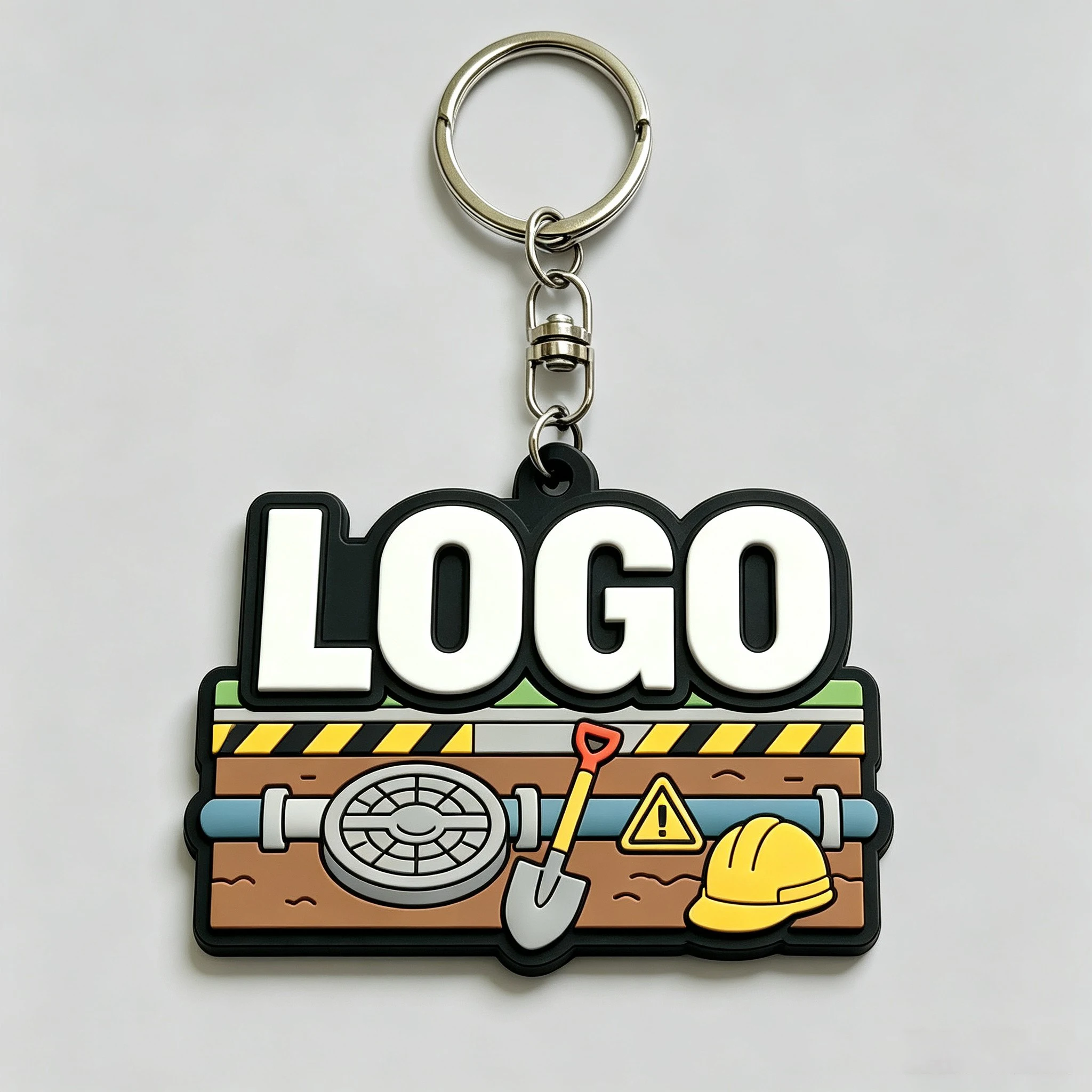 Llavero personalizado de PVC suave 2D o 3D – Regalo publicitario - imagen 4