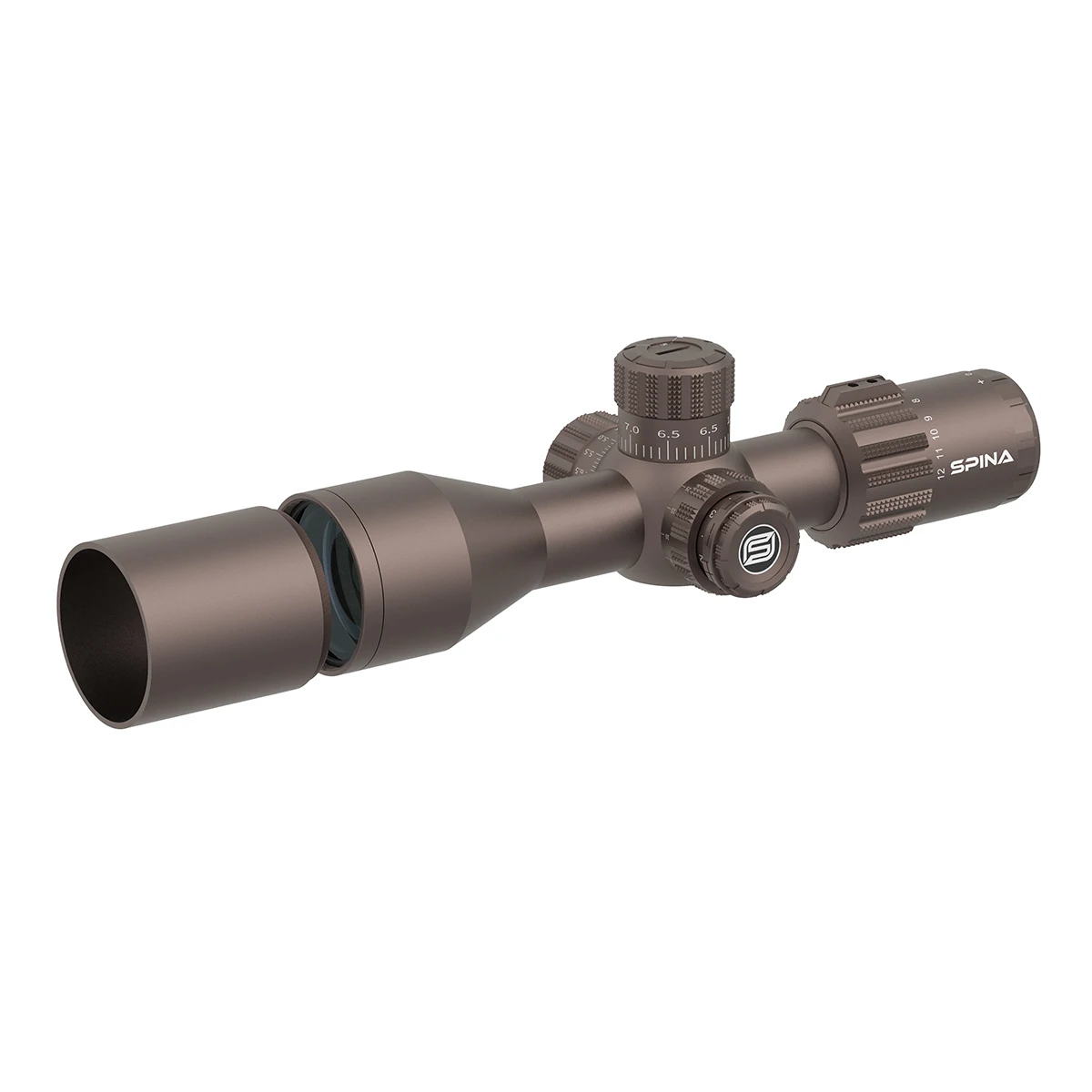 Vista de la mira SPINA OPTICS GEN II ED
