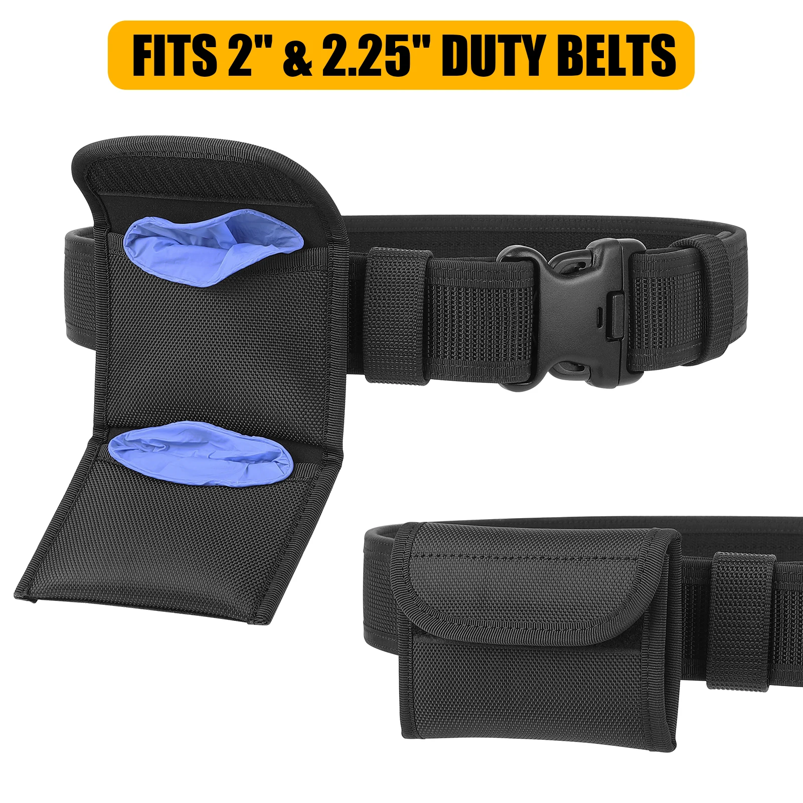 KRYDEX Bolsa Guantes Táctica Nylon Plana - Cinturón Militar y Caza - imagen 5