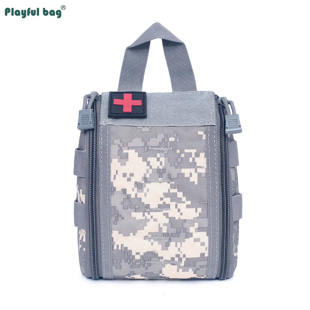 AVA306 Bolsa medica tactica MOLLE para emergencias con acceso rapido