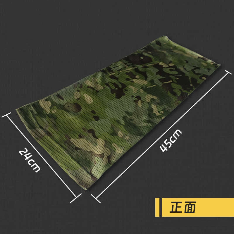 Bufanda táctica camuflaje ligera verano con protección solar - imagen 5