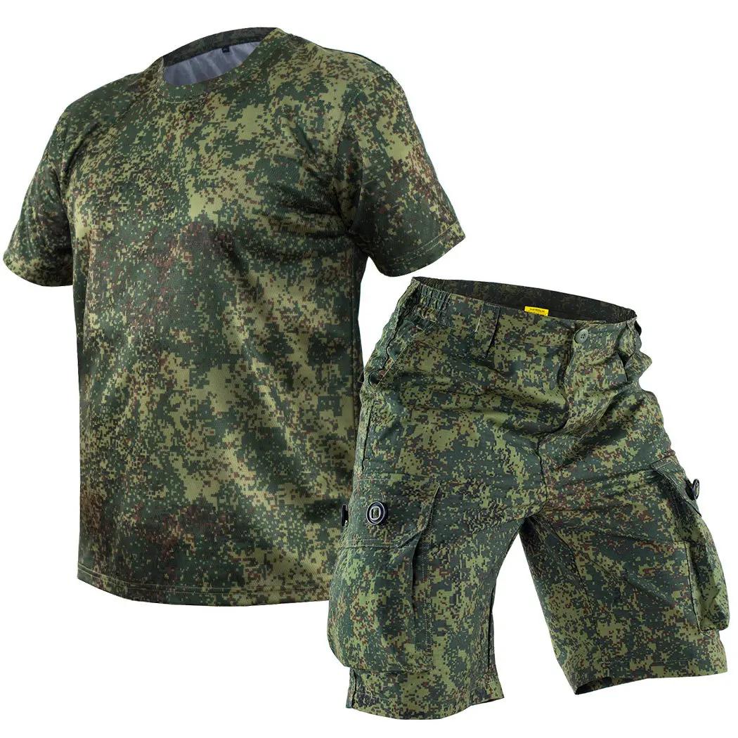 EMR Little Green Man camiseta táctica secado rápido camuflaje