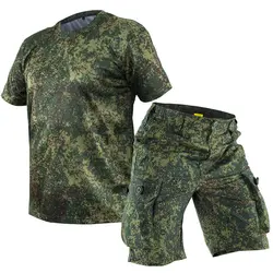 EMR Little Green Man camiseta táctica secado rápido camuflaje