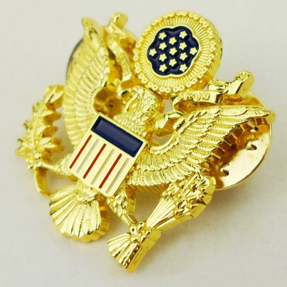 Pin militar águila Ejército de EE. UU. Segunda Guerra Mundial - imagen 3
