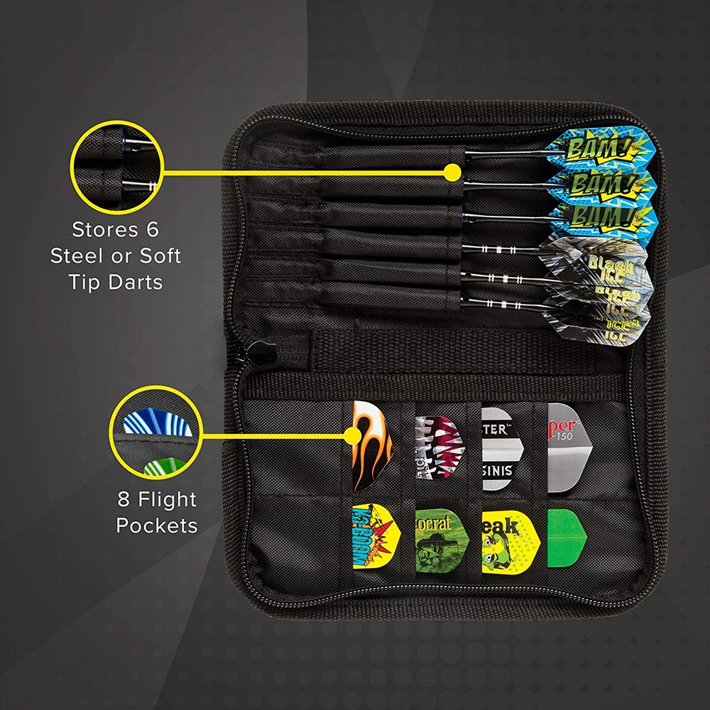 Bolsa táctica Ripstop para dardos – Almacenamiento ligero airsoft - imagen 4