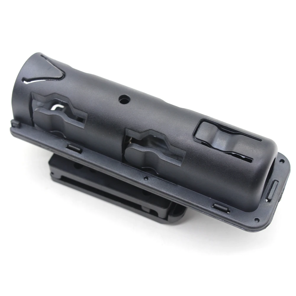 Funda ABS giratoria para portabastón retráctil – Negro, sistema MOLLE - imagen 5