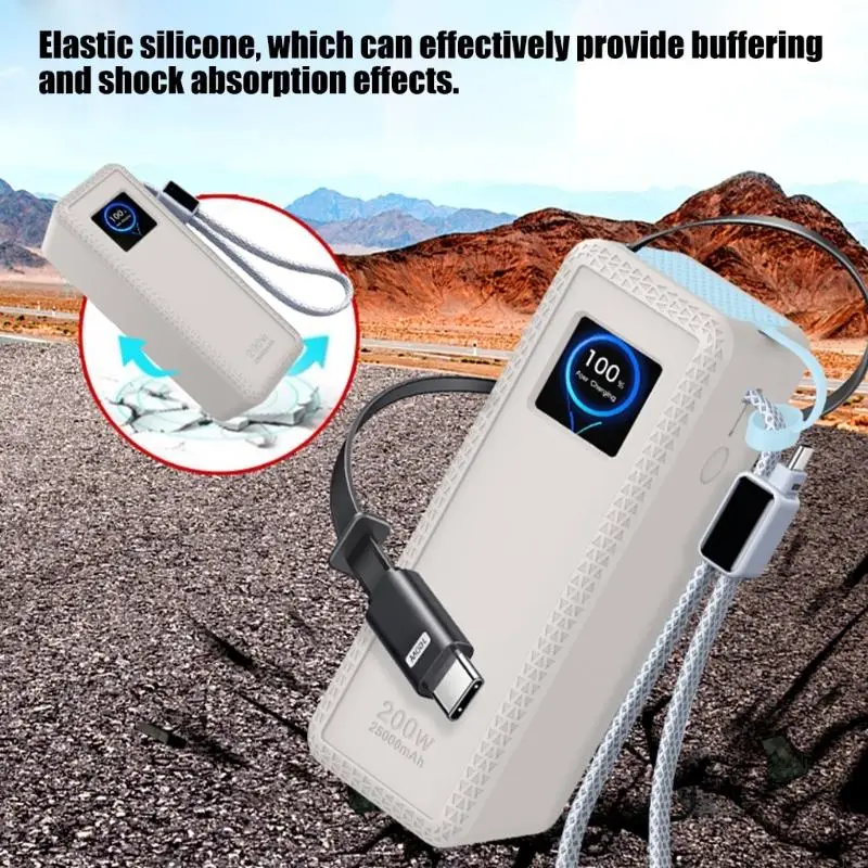 NexodePro funda silicona para cargador portátil antiarañazos - imagen 5