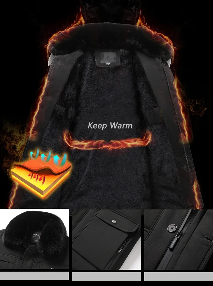 Parka 5XL en uso casual