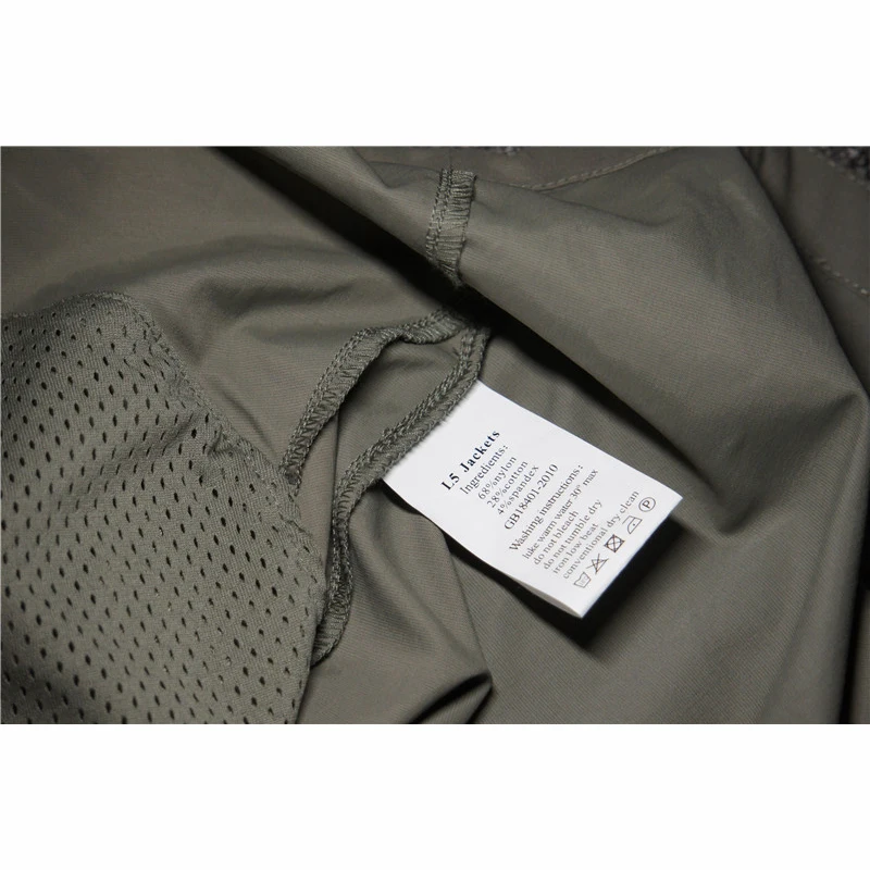 PCU L5 chaqueta táctica estilo SEAL abrigo concha suave nylon - imagen 2