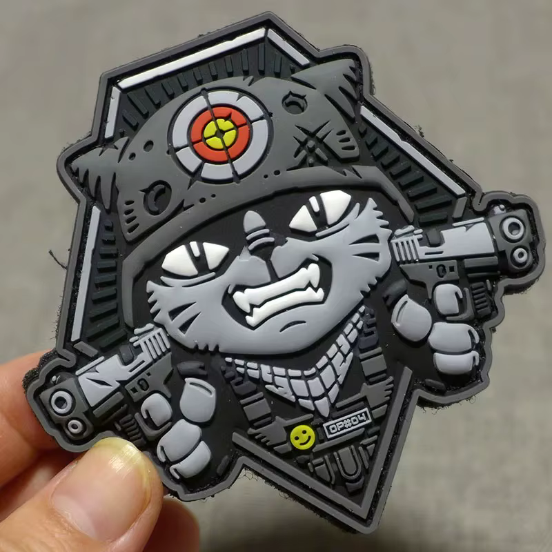 PATCHLAB parche moral gato táctico fuerzas especiales gancho y bucle - imagen 3
