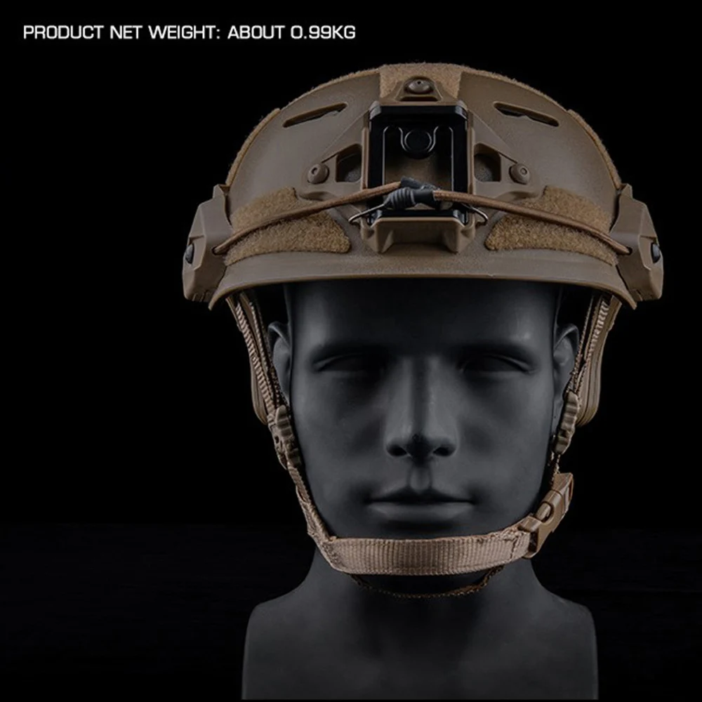 Casco táctico MK de entrenamiento para airsoft, tiro y bicicleta - imagen 5