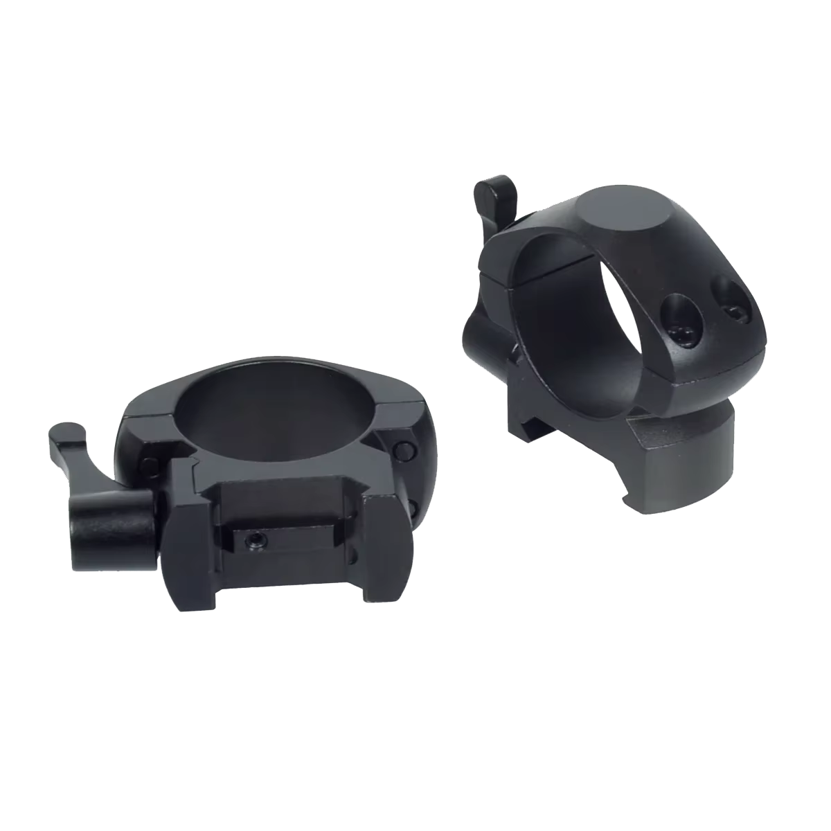 Anillos Picatinny liberación rápida acero para rifle 20-30mm - imagen 4