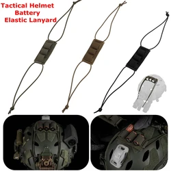 Correa elástica casco táctico Cordura para baterías