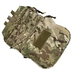 Chaleco táctico MOLLE con bolsa de agua y tablero de rescate