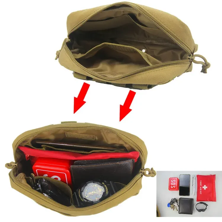 Riñonera Molle EDC compacta organizadora para outdoor y viaje - imagen 2