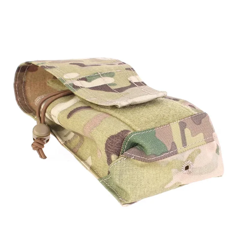 Bolsa táctica MOLLE para cargadores y radio con compartimento agua - imagen 4