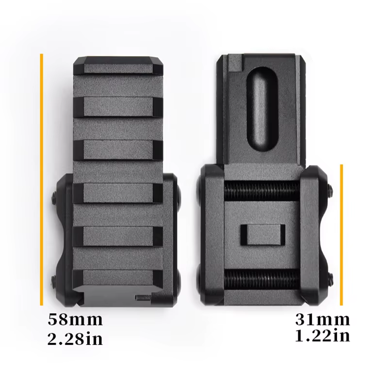 WADSN Elevador Riel Picatinny 20mm – Soporte Metálico Táctico - imagen 3