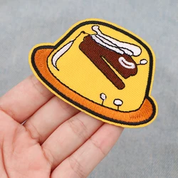 Parche táctico oficina TV comida dibujos planchar insignia DIY