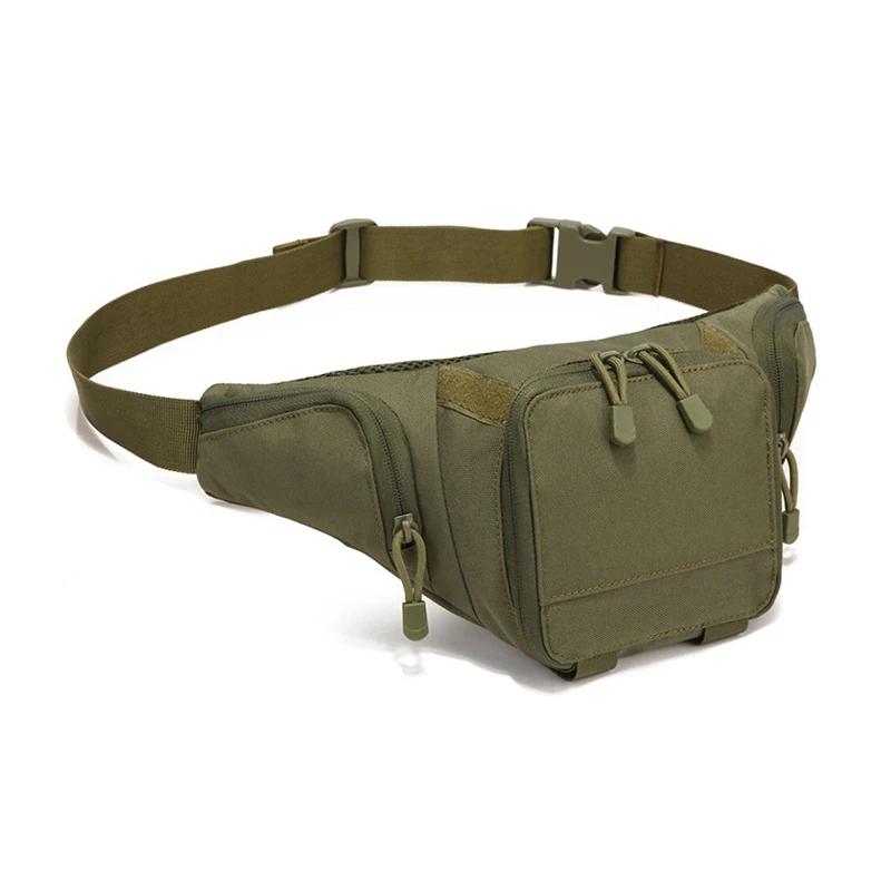 Bandolera táctica EDC con funda de pistola y cierre antirrobo - imagen 5
