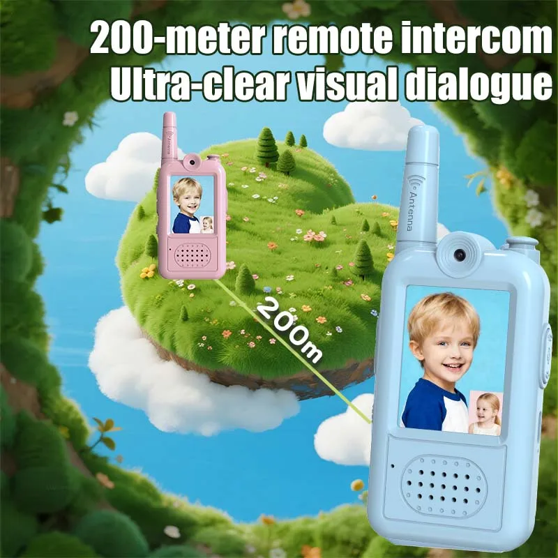 AIRITON Walkie Talkie JK201 recargable con vídeo para niños - imagen 4
