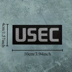 Parche táctico reflectante nocturno USEC – Sistema hook & loop