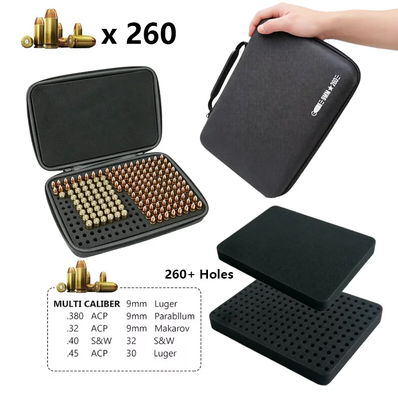 Estuche con capacidad y ranuras para organización