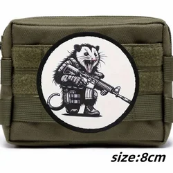 Parche táctico chica bandera americana pistola – Ropa y mochila