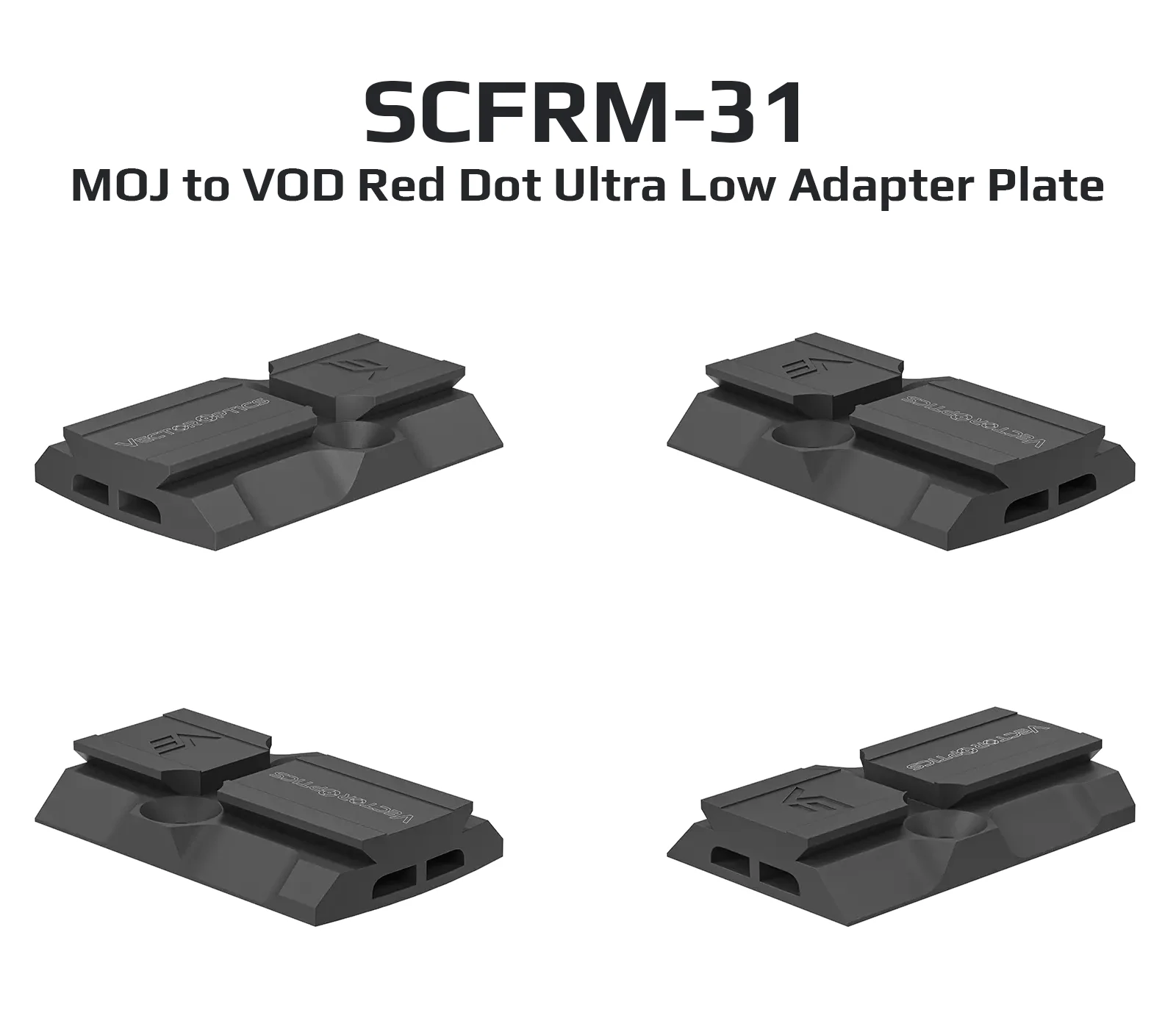 Placa adaptadora ultrabaja para red dot