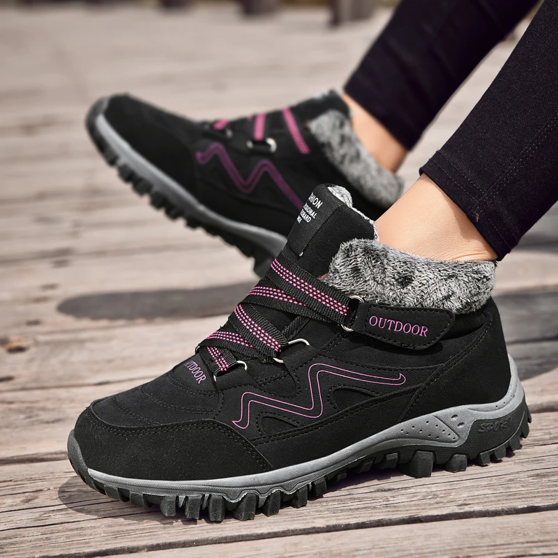 HIKEUP Alpino – Botas senderismo mujer impermeables invierno - imagen 2
