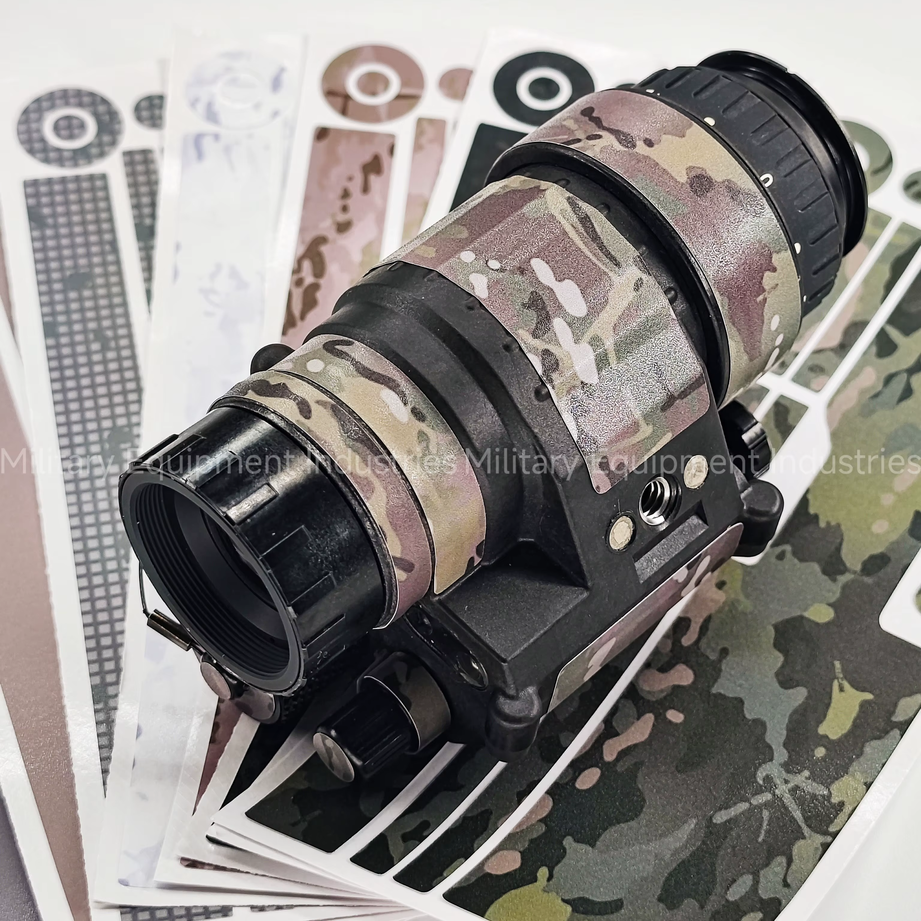 Pegatina camuflaje NVG envolvente para visión nocturna PVS14 - imagen 2