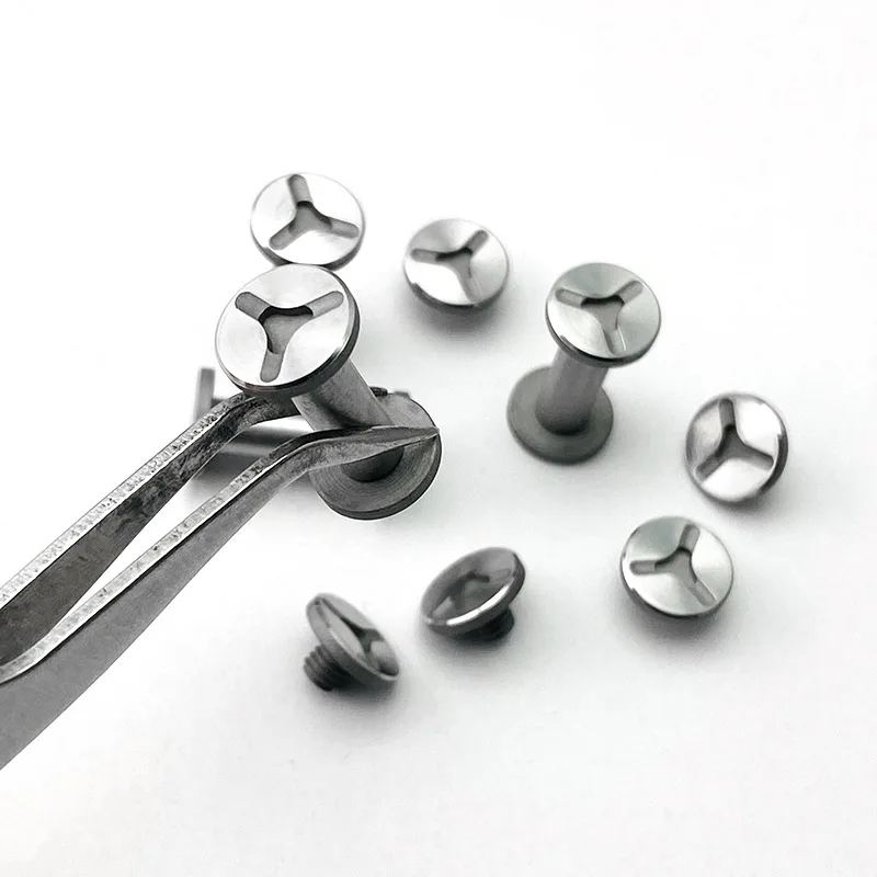 Remache bloqueo husillo cuchillo M4 – Acero inoxidable repuesto - imagen 4
