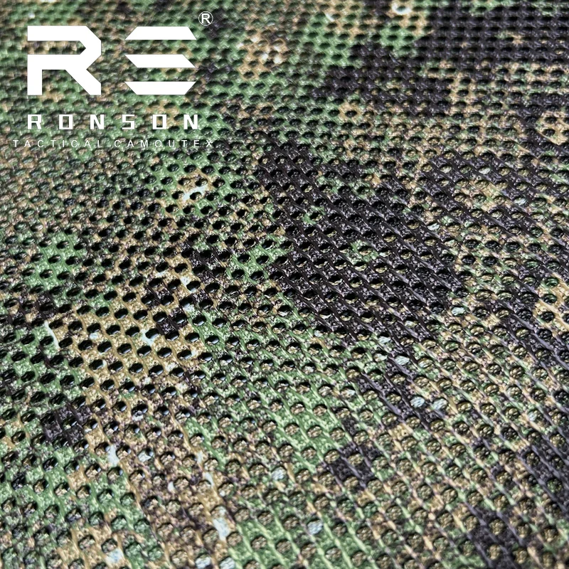 Tela táctica camuflaje Pencott GreenZone, malla para estampado - imagen 3
