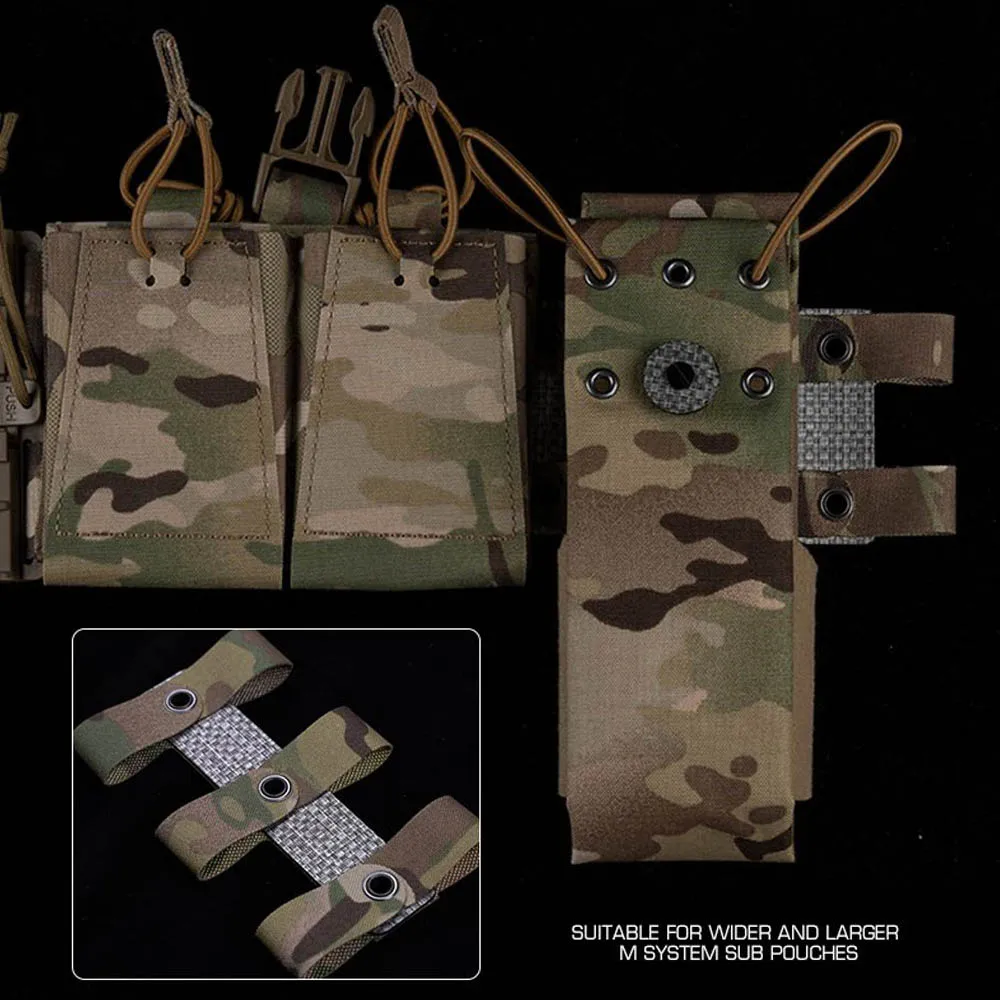 Chaleco táctico MOLLE modular para cargadores con liberación rápida - imagen 5