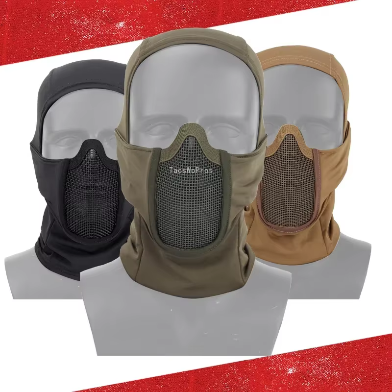 Pasamontañas transpirable Airsoft Paintball Outdoor