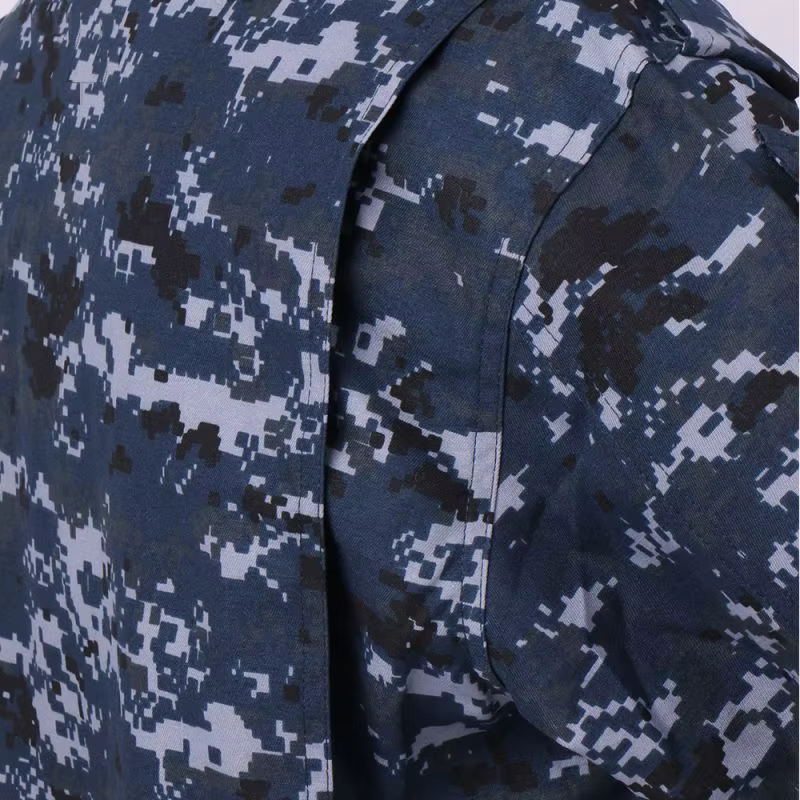 Uniforme táctico camuflado azul marino ripstop para airsoft y outdoor - imagen 5