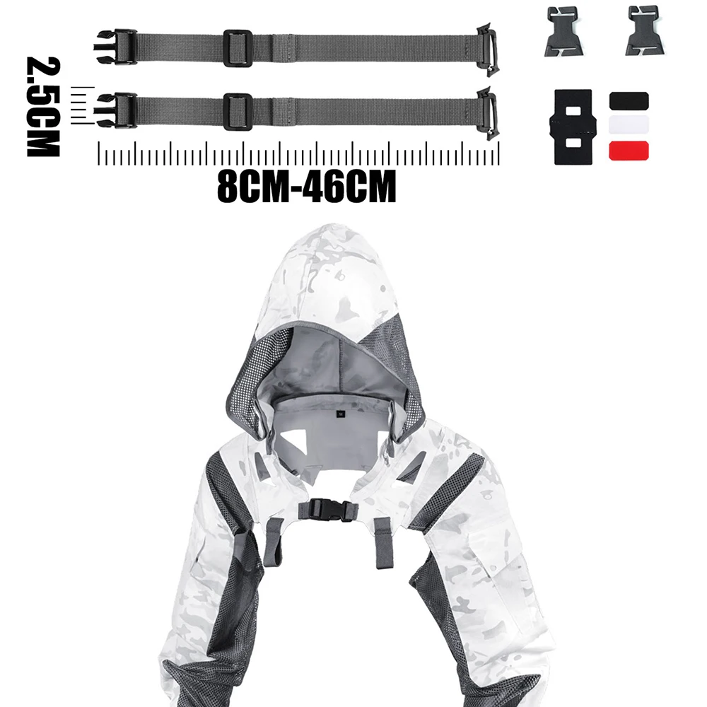 Uniforme táctico camuflaje ripstop manga larga con chaleco MOLLE y sombrero - imagen 4