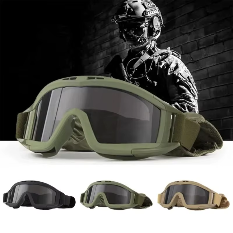 Gafas en uso durante entrenamiento