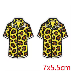 Parche termoadhesivo bordado leopardo corazón – para ropa