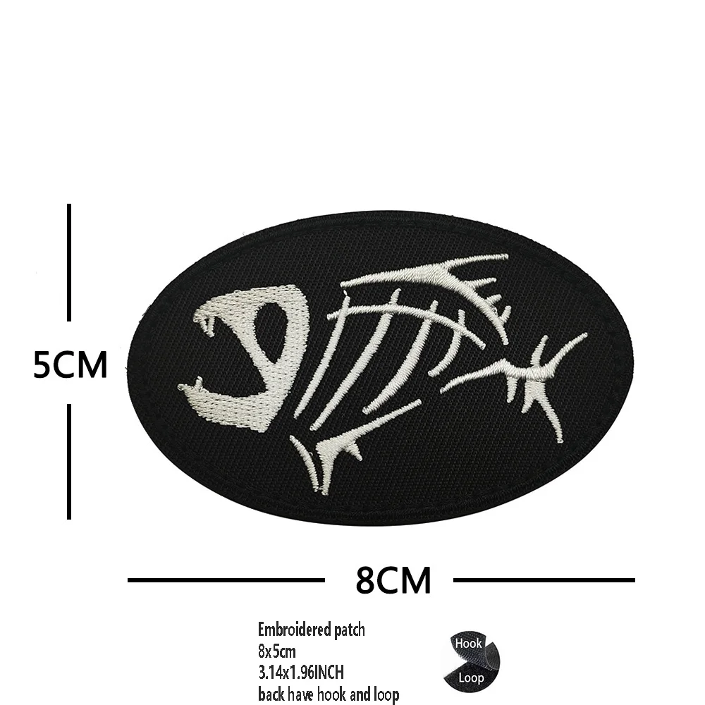 Parche PVC brillante en la oscuridad para mochila a medida - imagen 5
