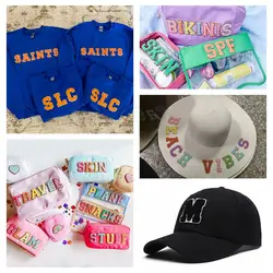 Parche bordado personalizado Beagle con gancho y bucle para coser
