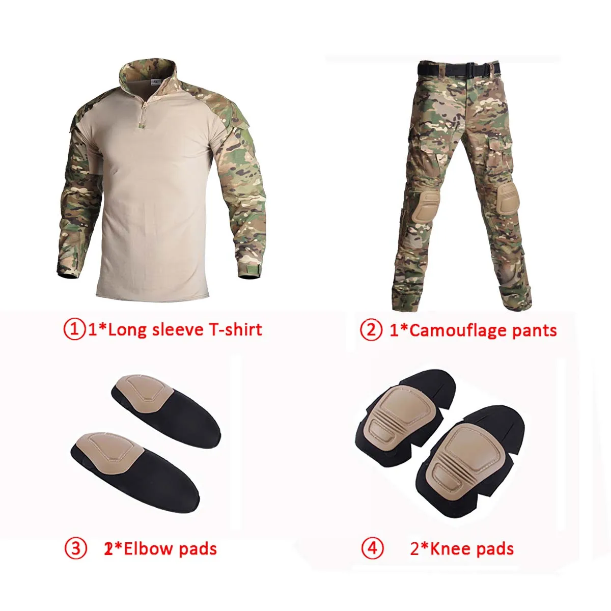 Pantalón cargo táctico con múltiples bolsillos