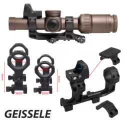Montura cantilever Geissele QD para visor con nivel y Picatinny