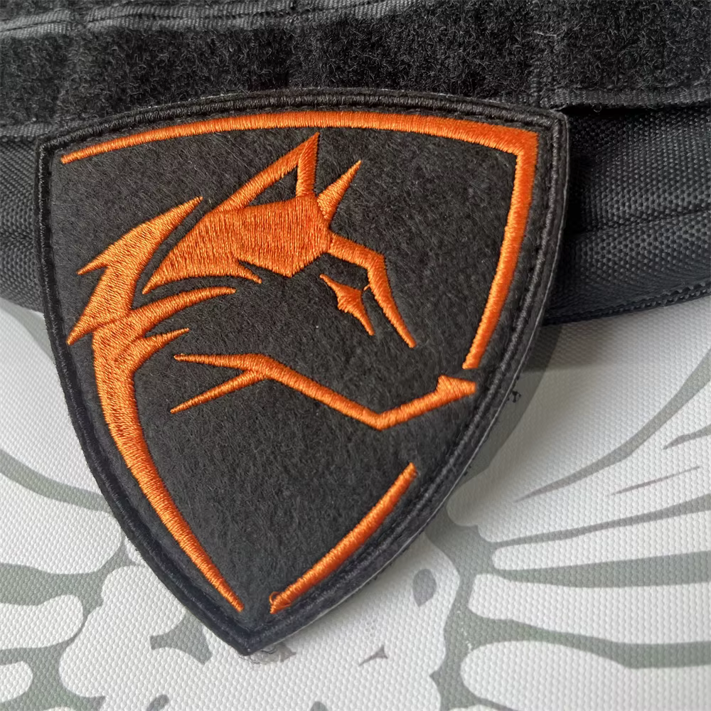 Parche táctico Fox Morale bordado con velcro militar para mochila - imagen 4