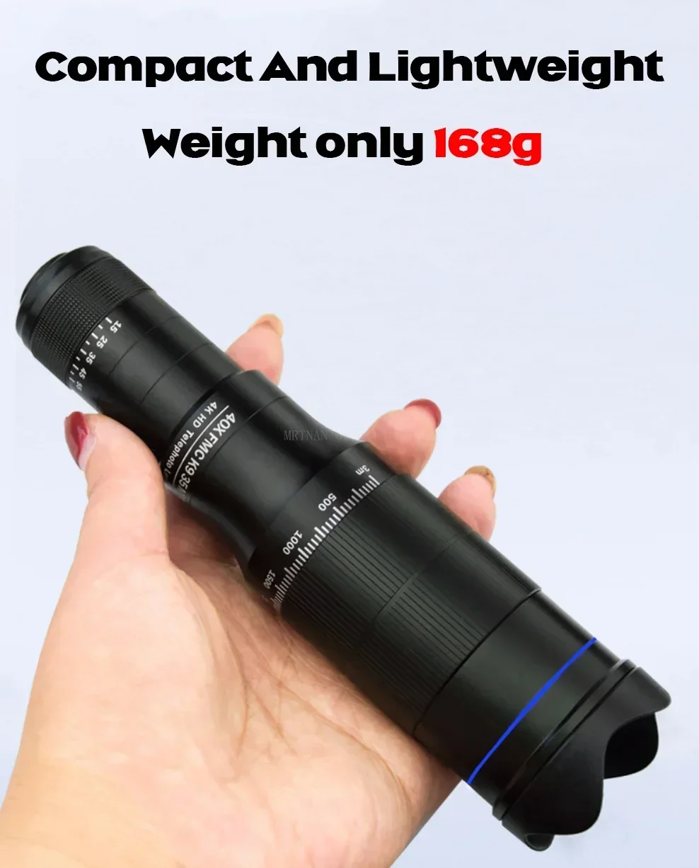 Uso para observación y fotos con el móvil