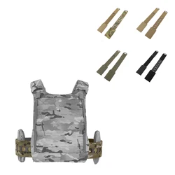 Chaleco táctico MOLLE con refuerzo lateral para portar casco