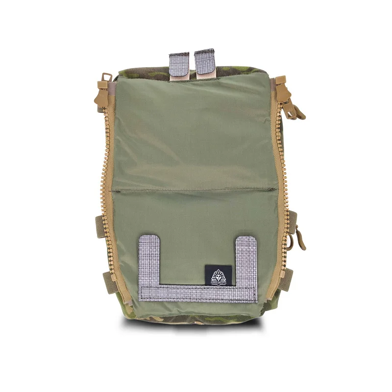 Bolsa táctica de administración camuflaje con bolsillos y panel trasero - imagen 2