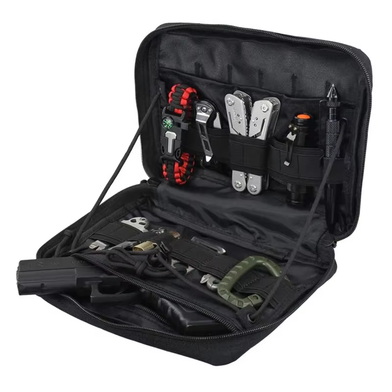 Bolsa médica táctica MOLLE EDC para primeros auxilios exterior - imagen 5