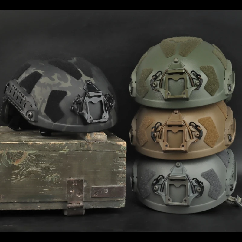 Casco táctico balístico FAST de alto corte para airsoft y tiro - imagen 2