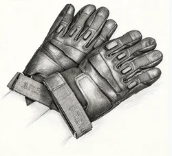 Guantes tácticos de superfibra con pantalla táctil transpirable airsoft